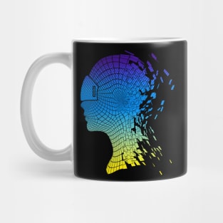 VR Virtual Reality Headset Design Mug